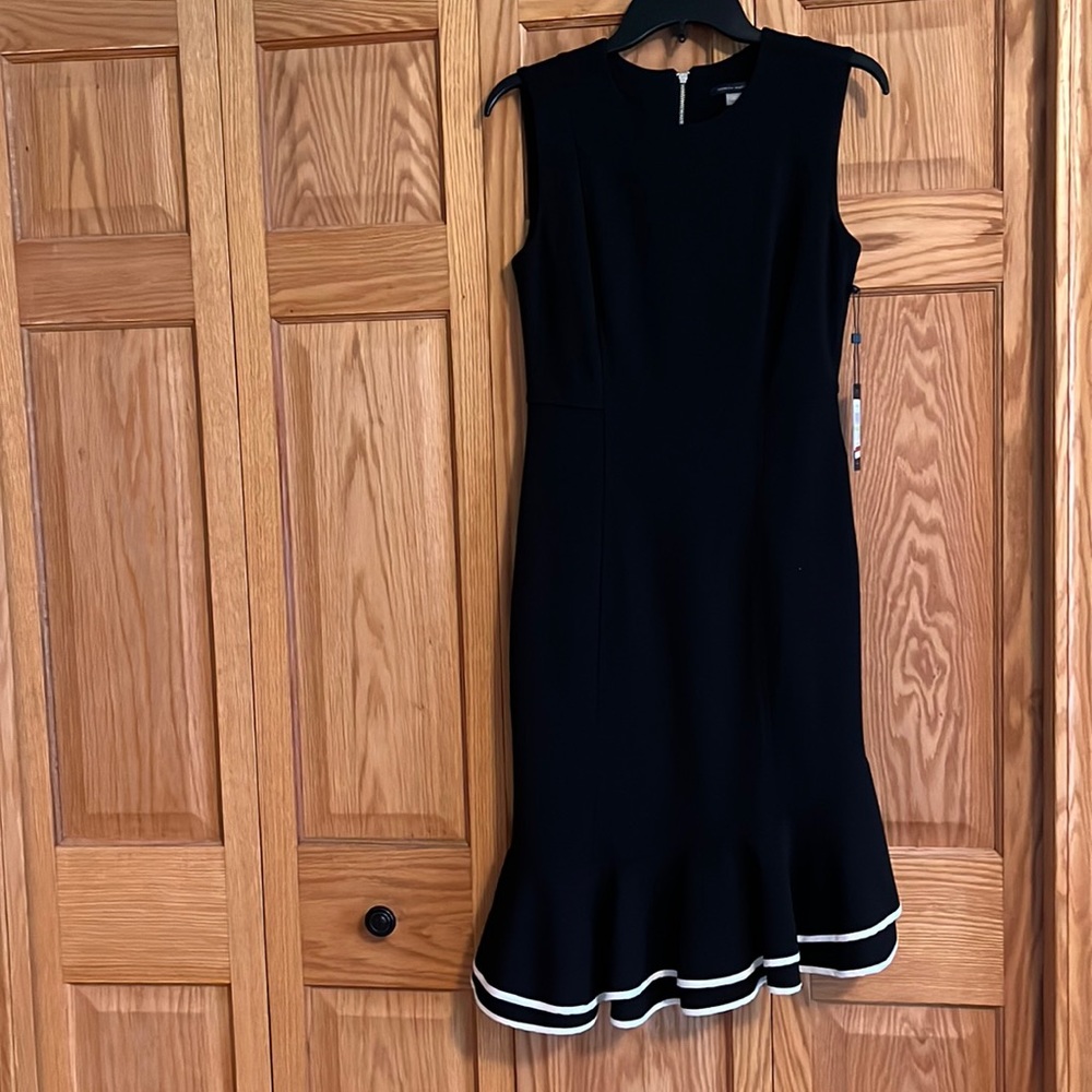 Black and white dress